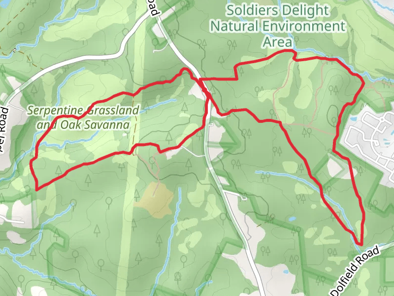 Choate Mine and Serpentine Loop Trail