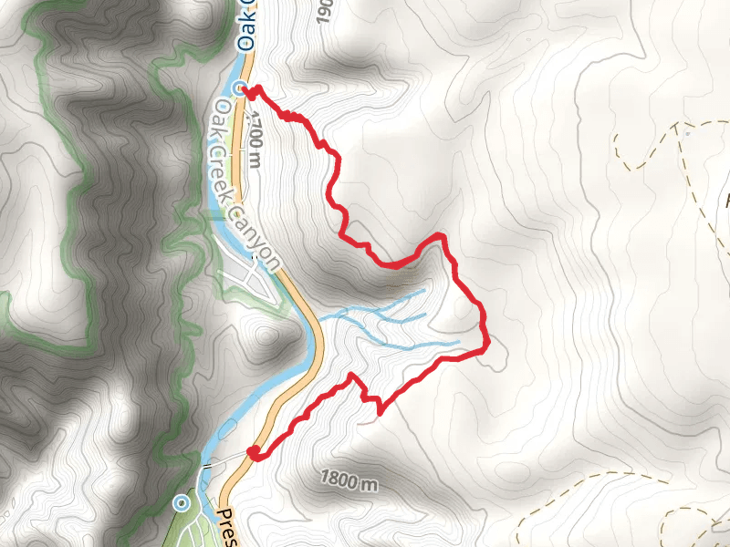 Cookstove and Harding Springs Trail