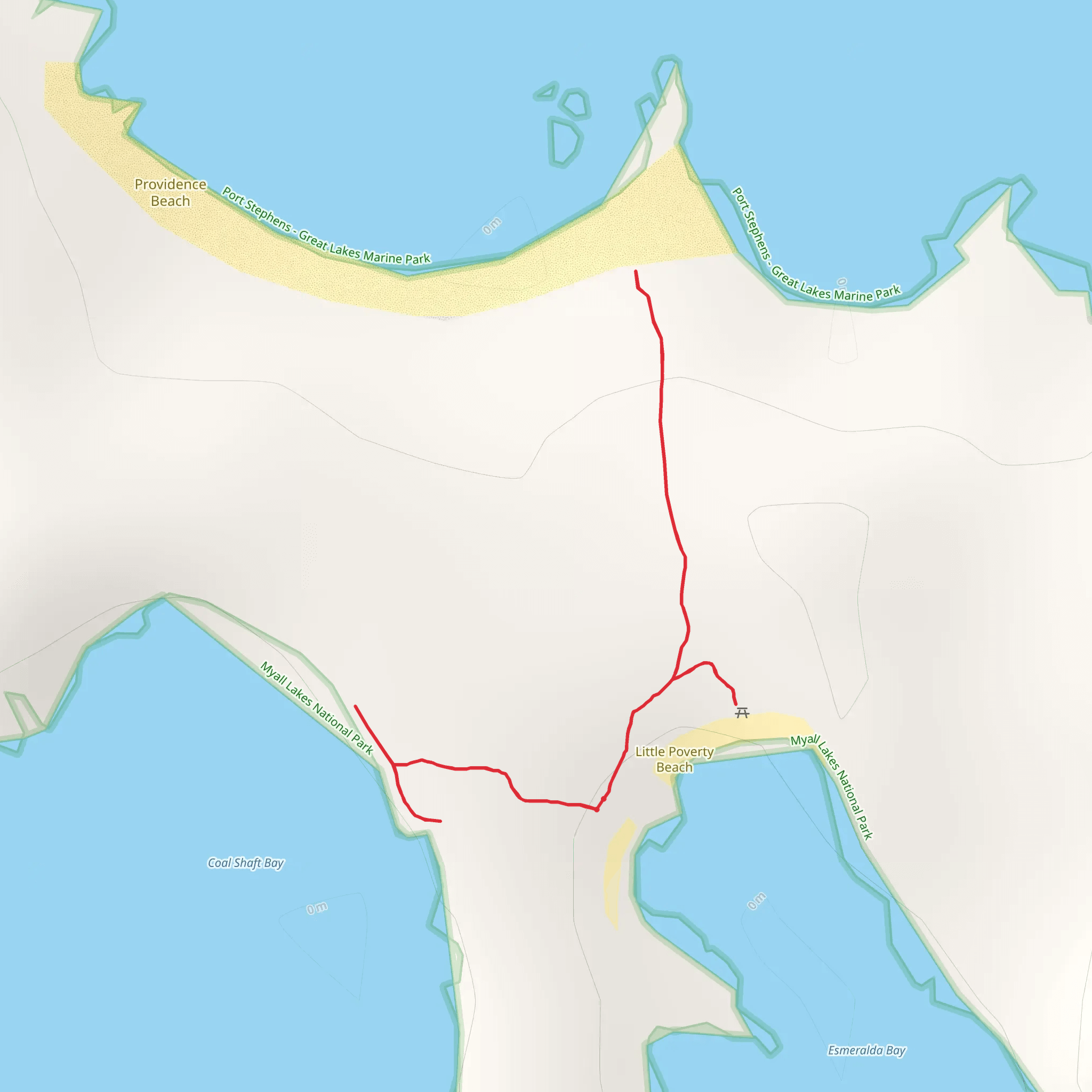 Broughton Island Tracks mobile static map