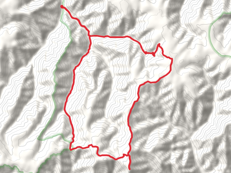 Oregon Butte, Turkey Creek and Panjab Trail