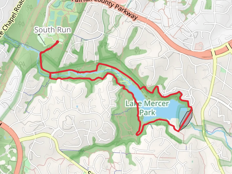 Lake Mercer Loop