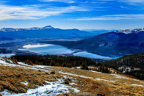 Interlaken Trail and Colorado Trail from Twin Lakes