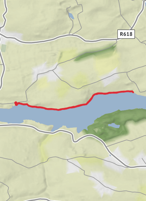 County Cork Walking mobile static map