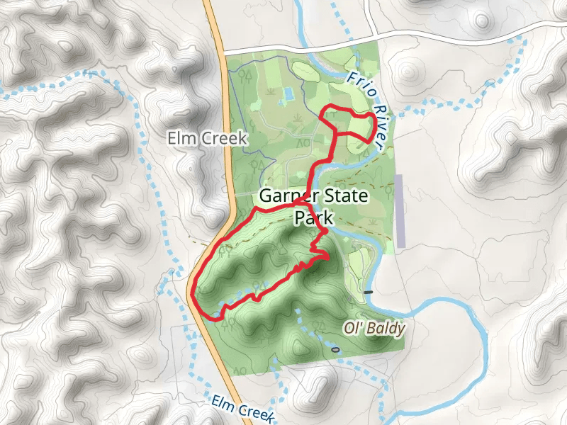 Garner State park Loop