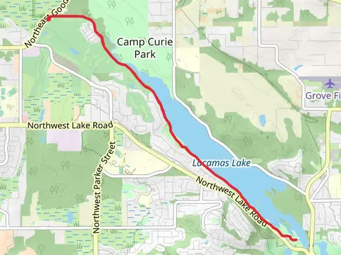 Heritage Trail and Lacamas Lake Walk