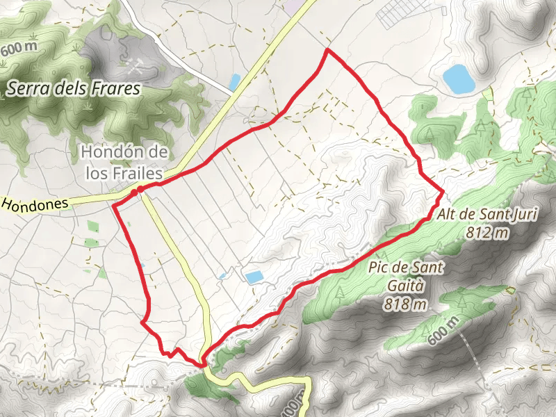 Path of Jaime El Barbudo PR CV 255