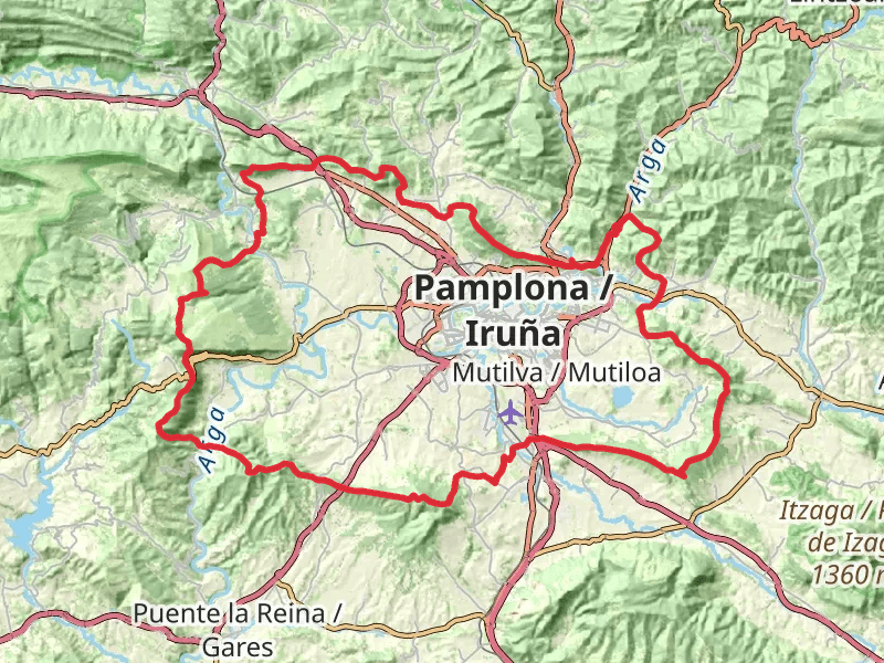 GR 220 Vuelta a la Cuenca de Pamplona