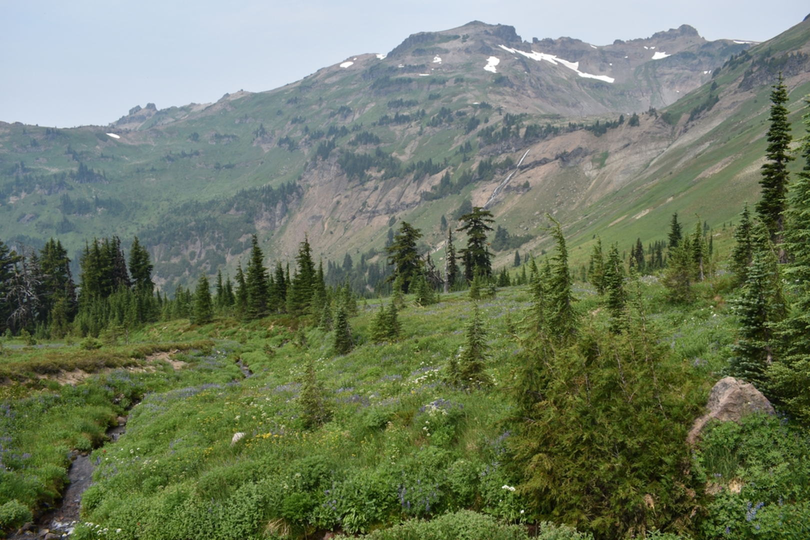 An image depicting the trail Lake Christine Trail and its surrounding area.