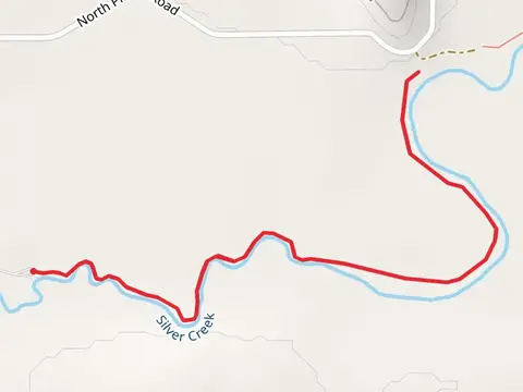 Walk along Silver Creek from Silver Creek Campground