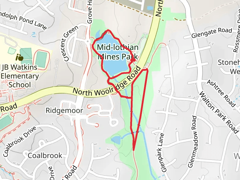 Loch Lothian and Mid-othian Mine Park Loop