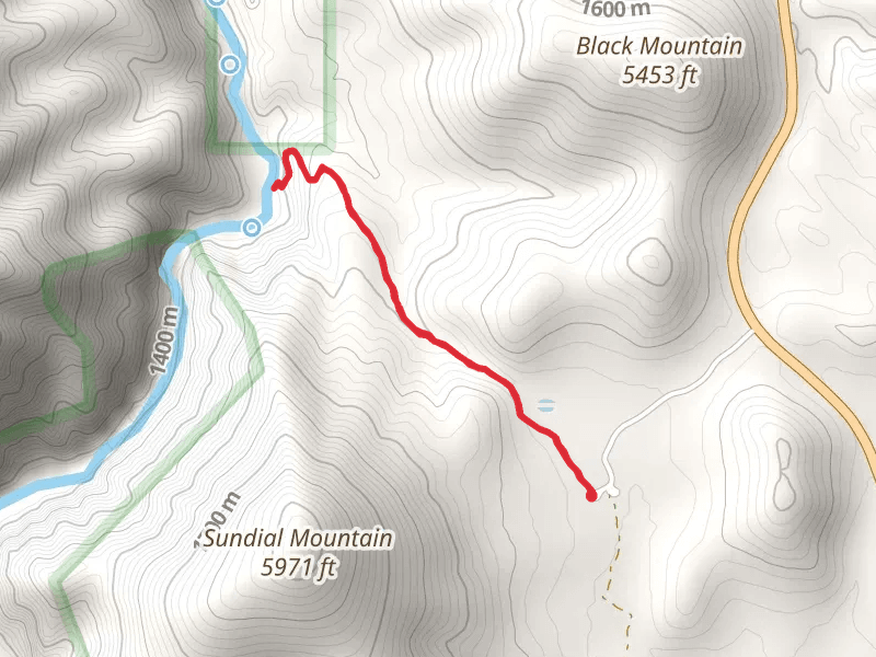 San Francisco Hot Springs Trail