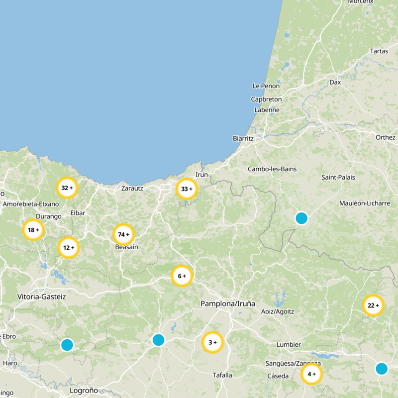 Larraun-Leitzaldea Static Map