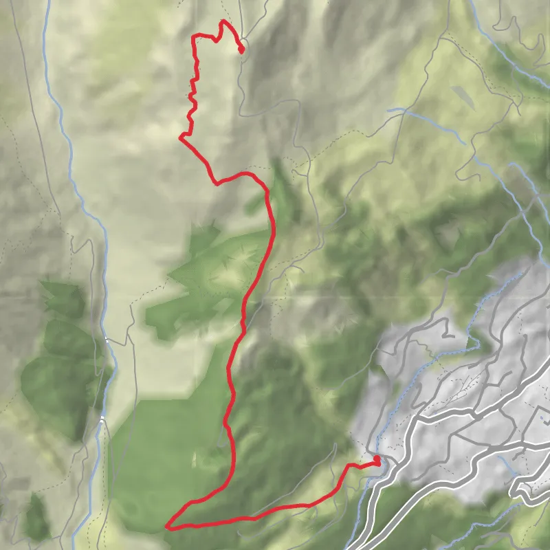 La brune mobile static map
