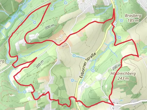 Höstreichberg, Lichtenböcken and Im Bollberg Loop