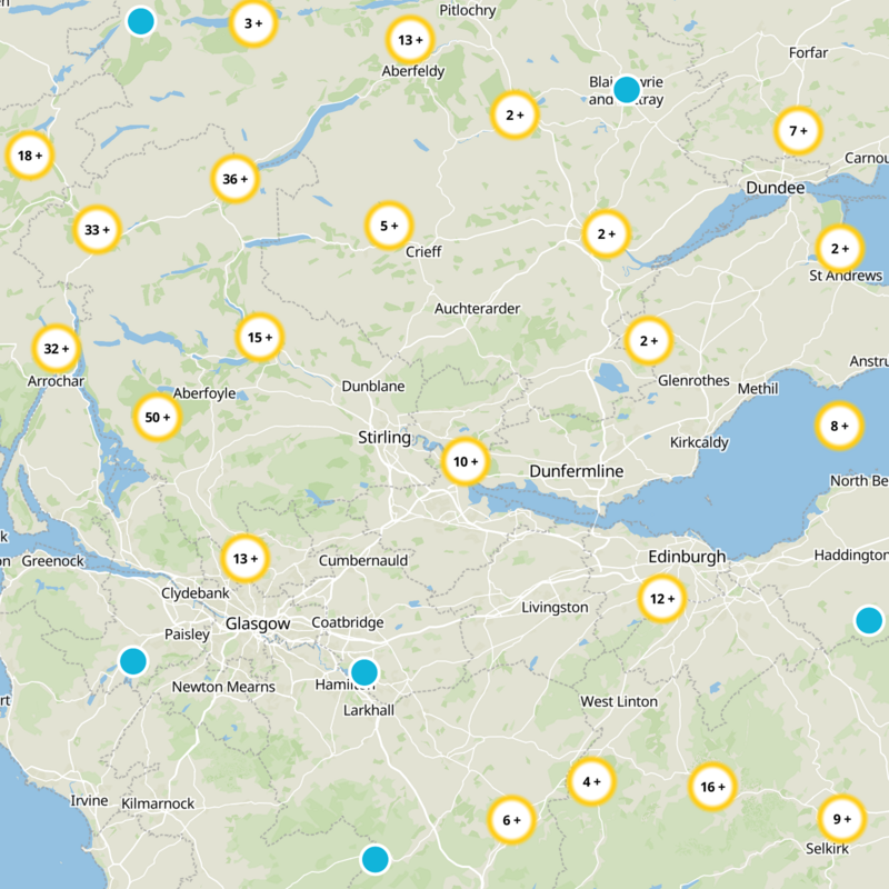 Scotland Static Map