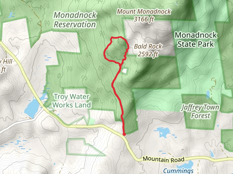 Monte Rosa Peak Loop Trail