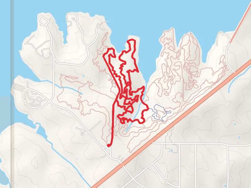 Clear Bay Mountain Loop Trails