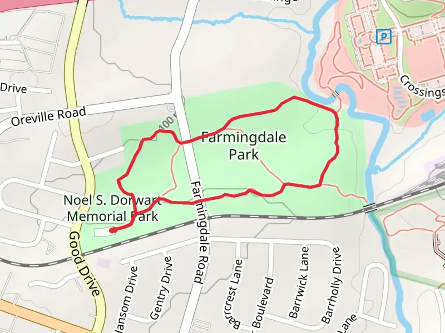 An image depicting the trail Trestle Trail Loop and its surrounding area.