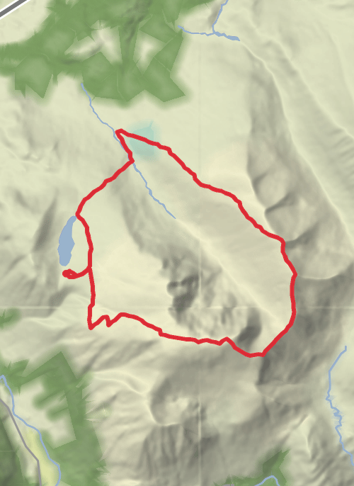 Highlands Hiking mobile static map