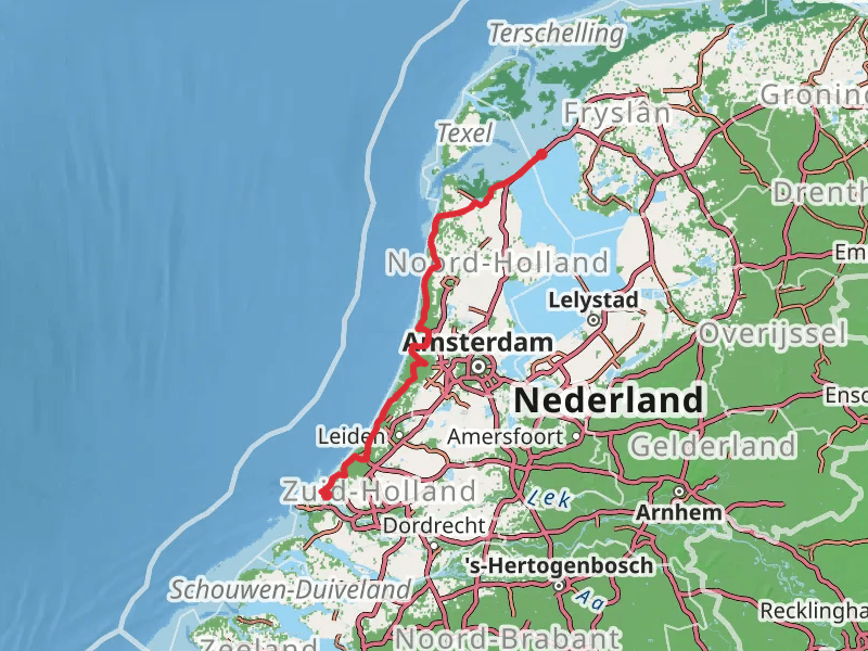 Nederlands Kustpad 2 - Hoek van Holland Haven to Breezanddijk