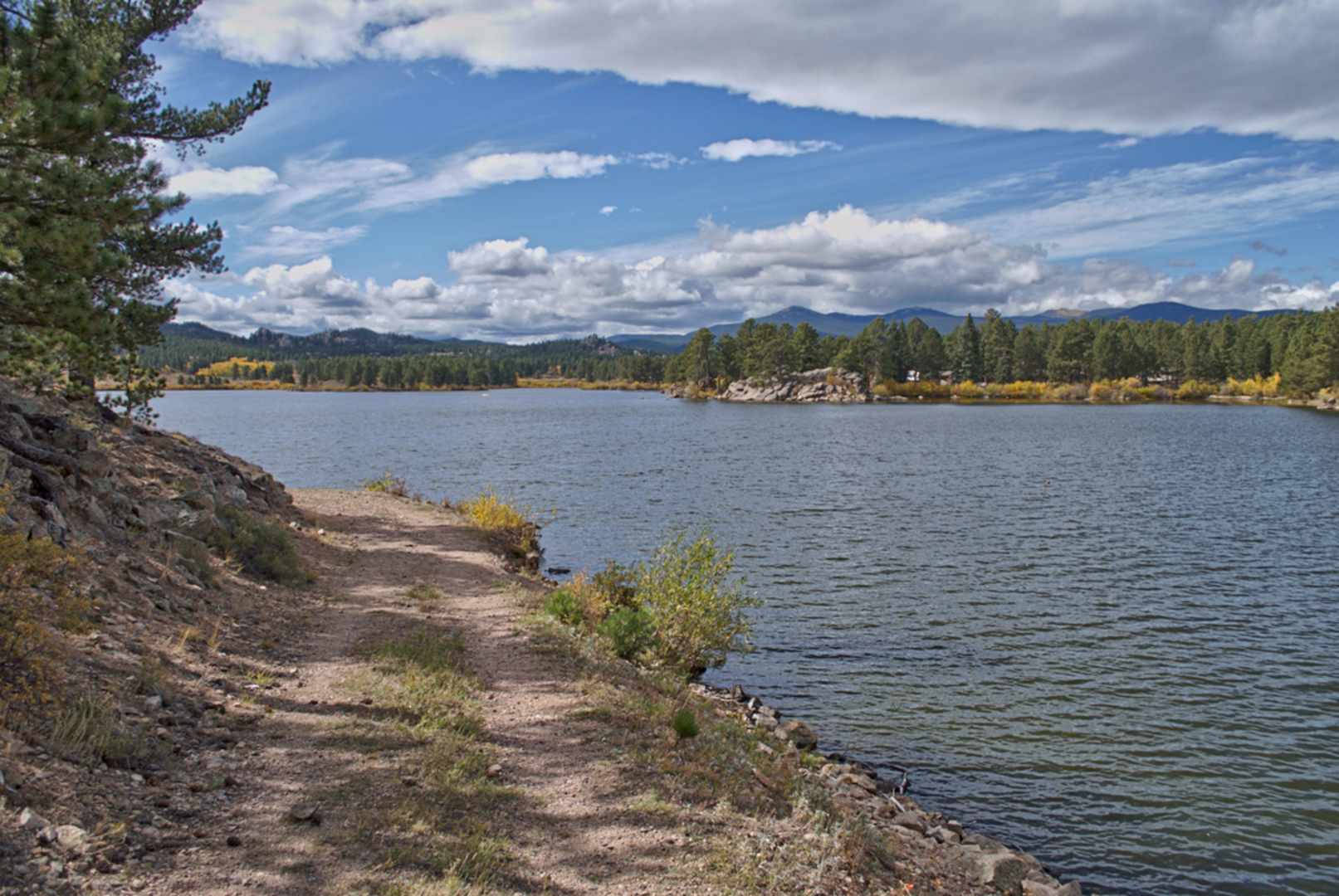 An image depicting the trail Molly Moon Trail via Granite Ridge Trail and its surrounding area.