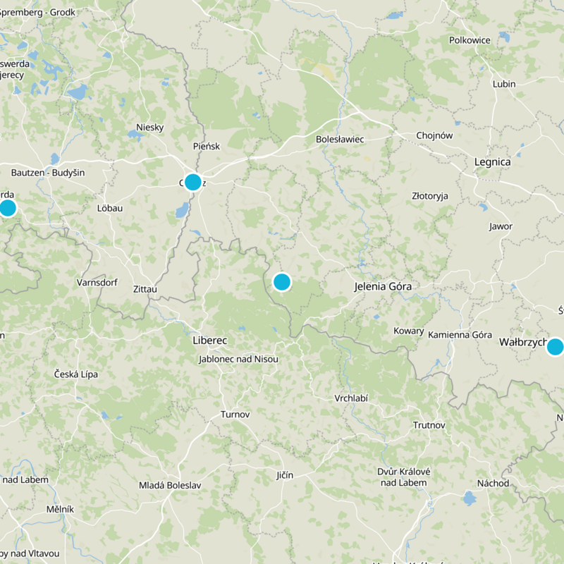 Świeradów-Zdrój Static Map