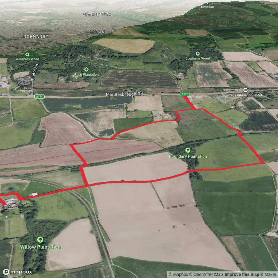 An image depicting the trail Hike from Morton Grange and its surrounding area.