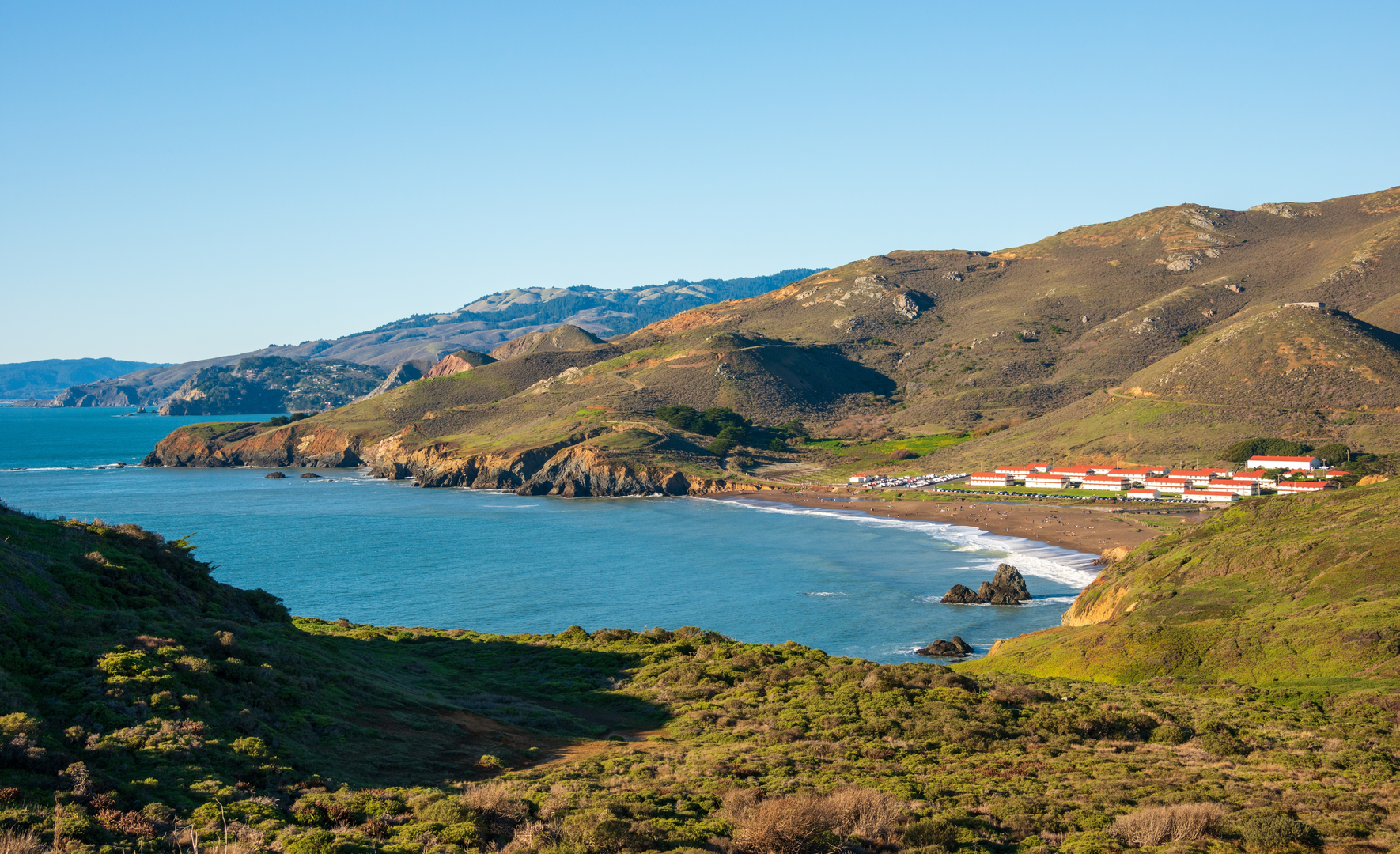 An image depicting the trail Julian Trail, Bobcat Trail and Miwok Trail Loop and its surrounding area.