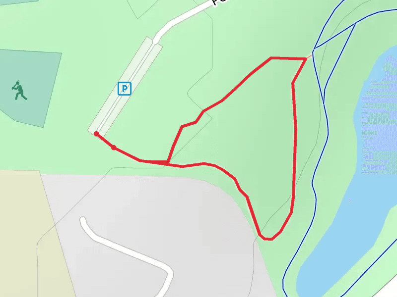 Petros Lake Park Drive Loop