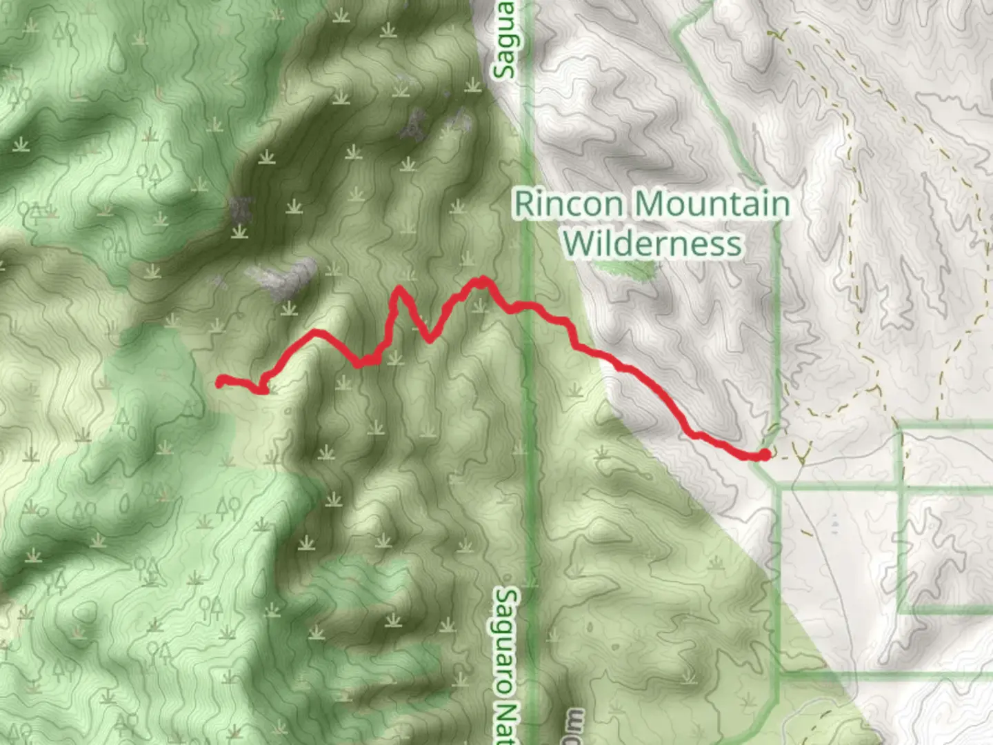 An image depicting the trail Miller Canyon and Miller Creek Trail and its surrounding area.