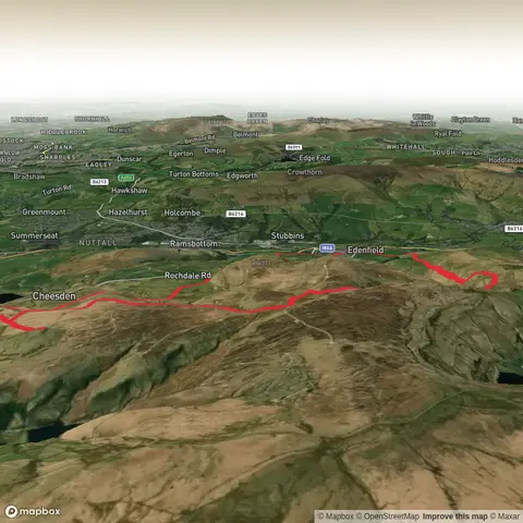 Hike from Edenfield via Knowl Hill