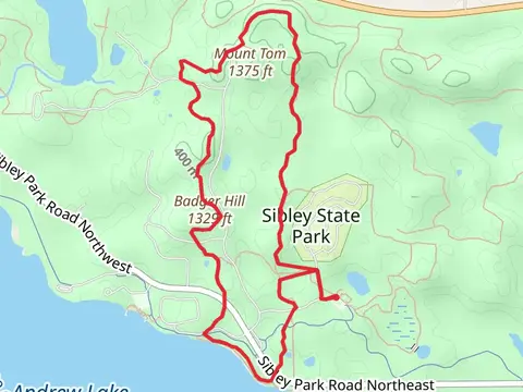 Mt Tom Loop Trail
