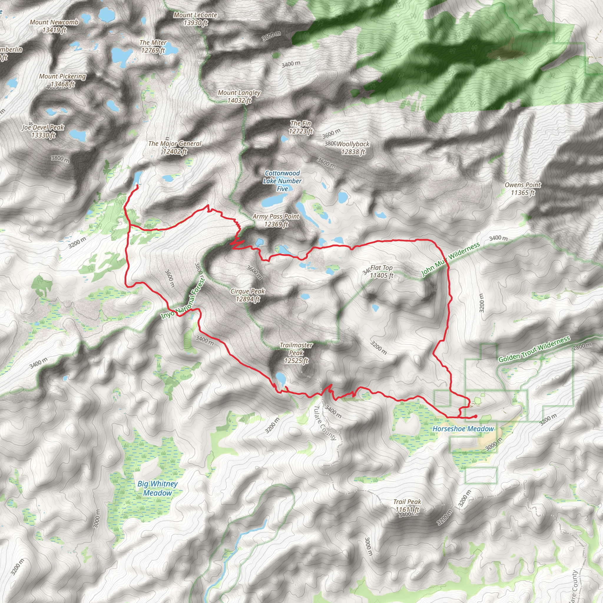 Chicken Spring Lake and Soldier Lake via PCT | Inyo County | Californi