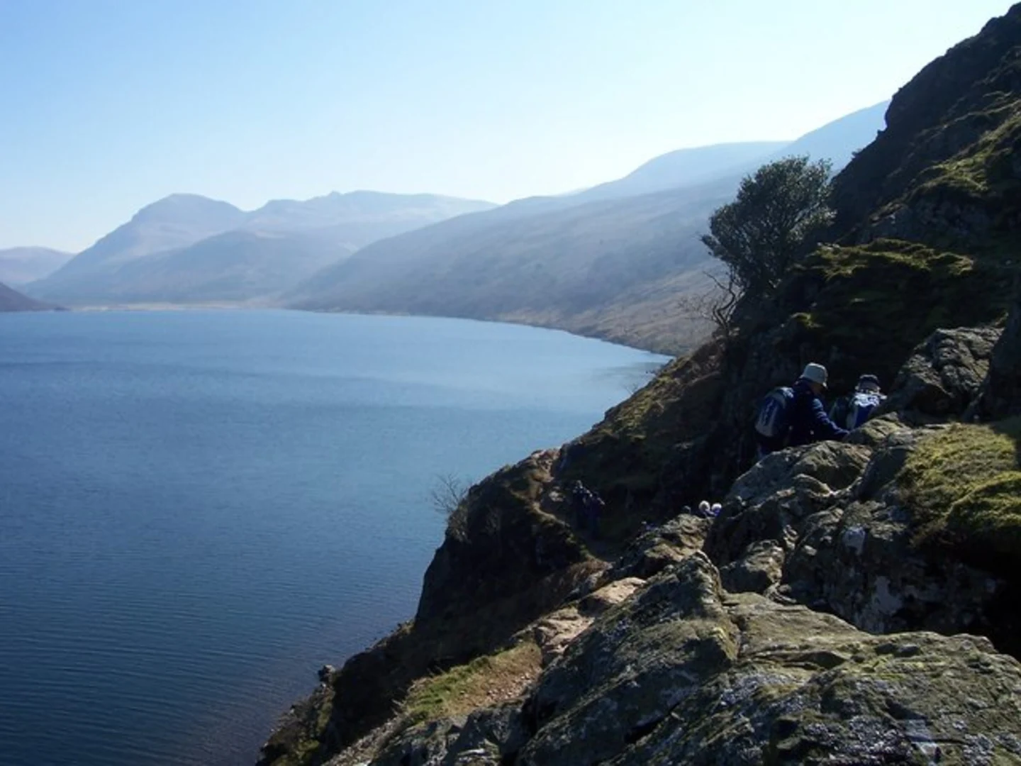 An image depicting the trail Crag Fell and Grike Loop via Ennerdale Water and its surrounding area.