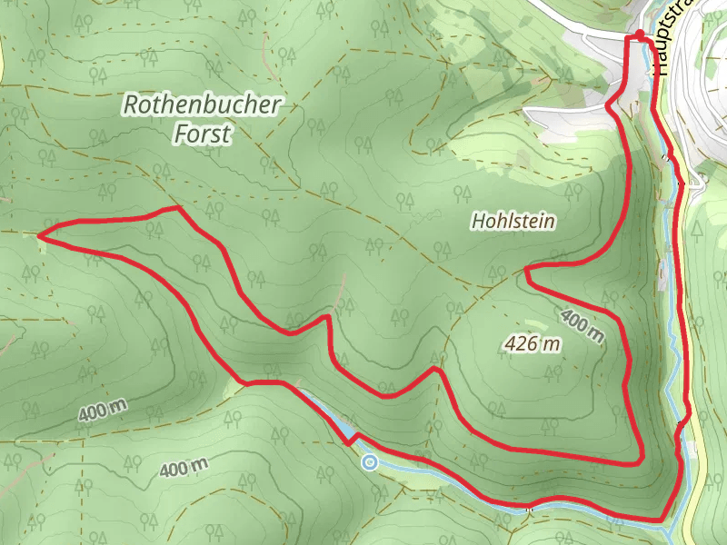 Breitbach via Ortswanderweg Rothenbuch