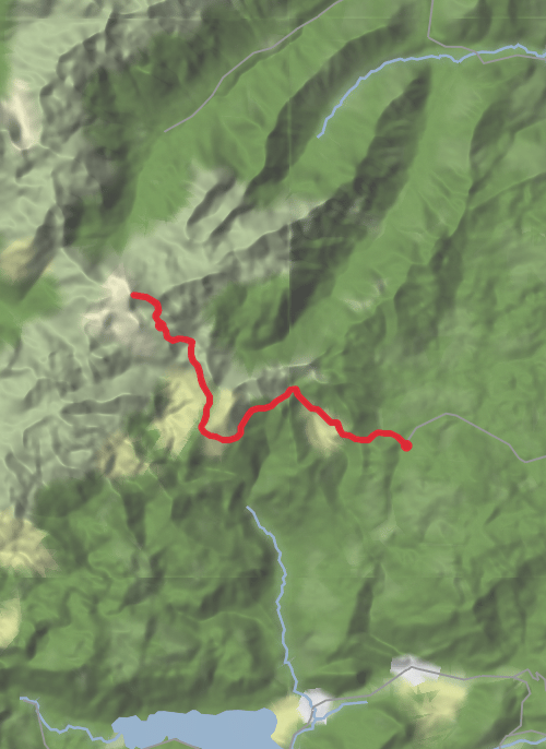 Bohinj Walking mobile static map