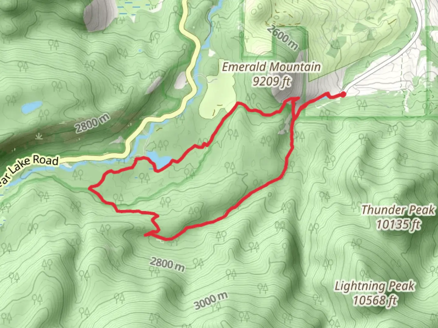 An image depicting the trail Wind River, Storm Pass and Glacier Creek Trail Loop and its surrounding area.
