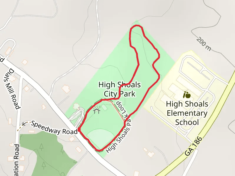 High Shoals City Park Loop