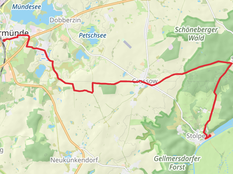 Angermunde to Stolpe Walk
