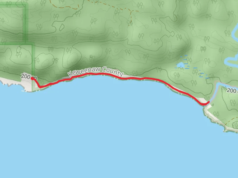 Montreal Falls Trail