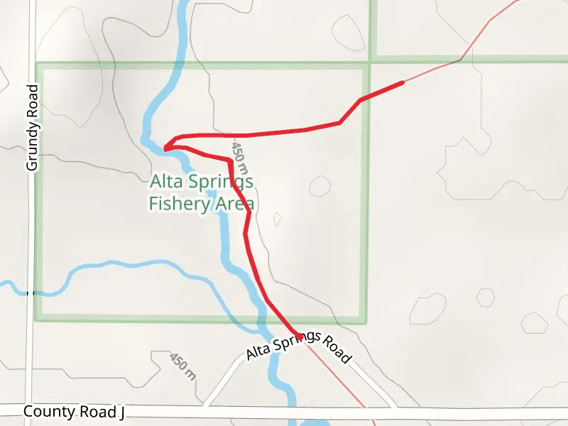 Ice Age Trail - Alta Springs Road