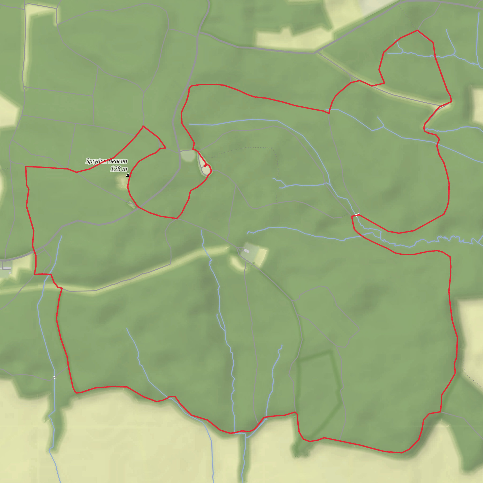 Ashclyst Circular mobile static map