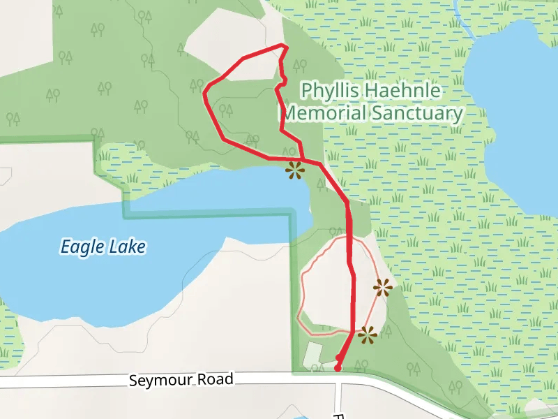 Eagle Lake East Side Loop
