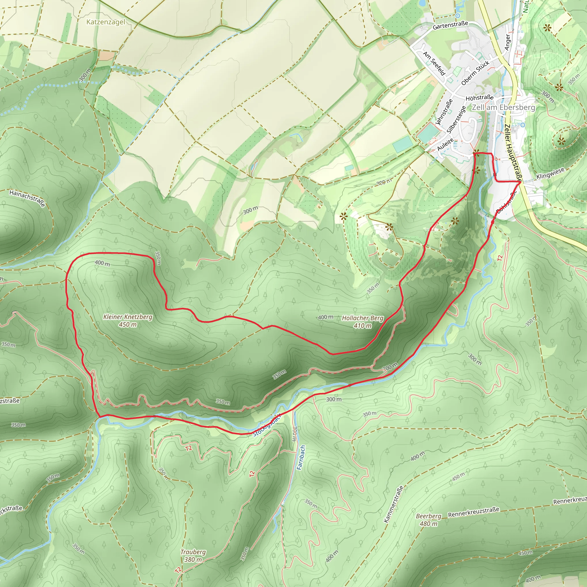 Lauftour KNE3 mobile static map