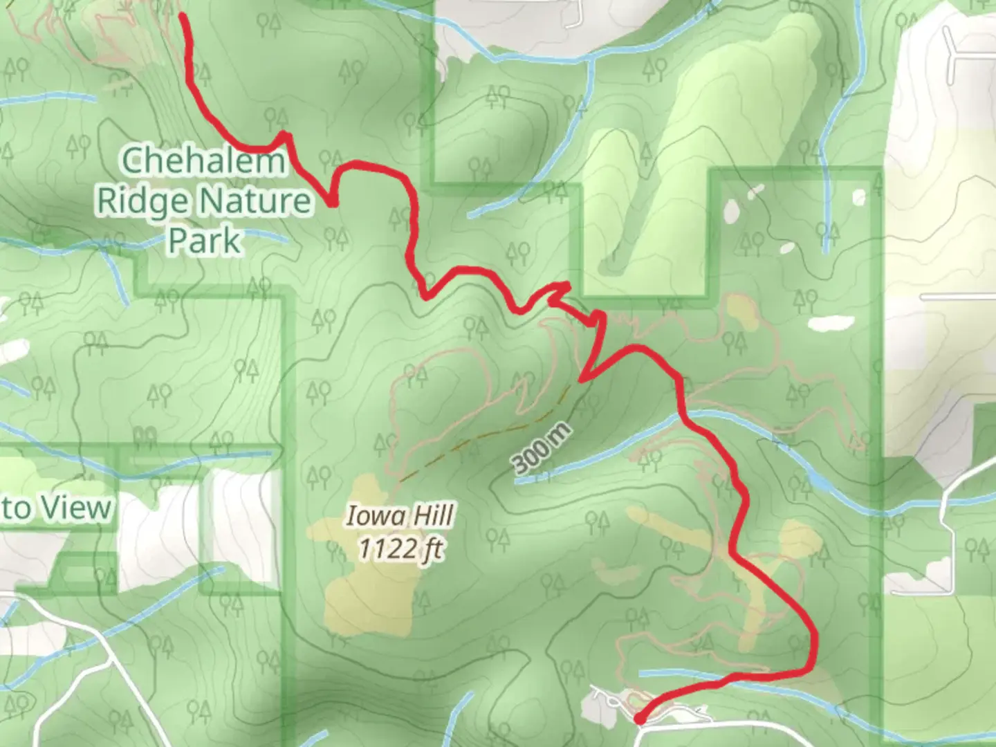 An image depicting the trail Chehalem Ridge Trail and its surrounding area.