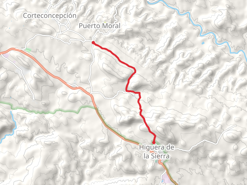 Higuera de la Sierra - Puerto Moral