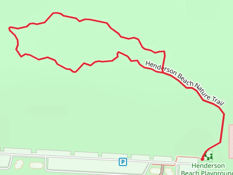 Henderson Beach Nature Loop Trail