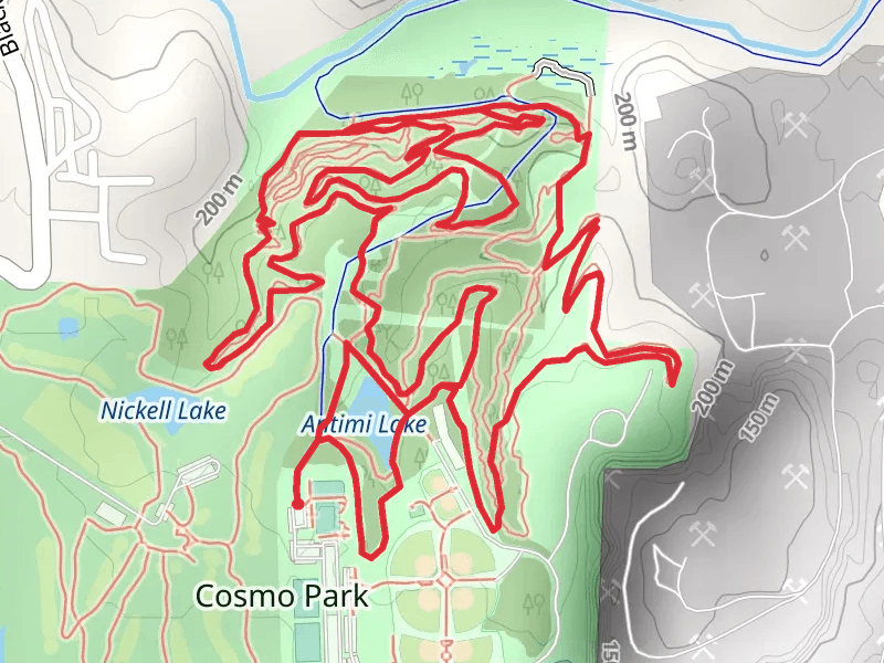 Antimi Lake via Cosmo Park Trail