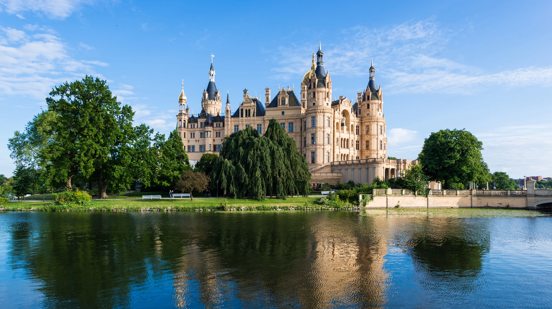 An image depicting the trail Schweriner See Rundtour and its surrounding area.