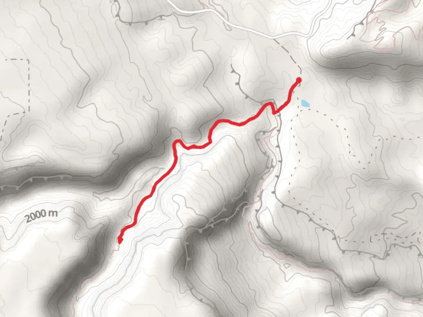 An image depicting the trail Micah Mine Trail and its surrounding area.